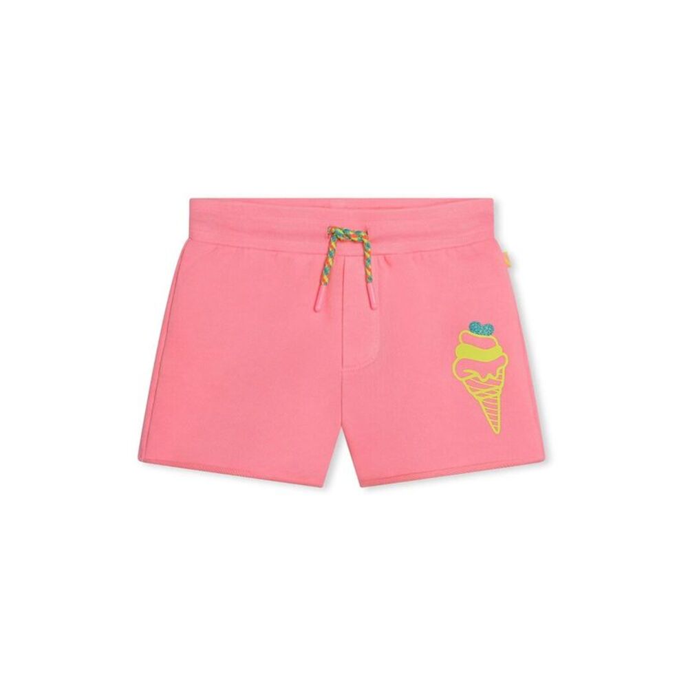 Billieblush Girls  Ice Cream Graphic Short, Pink